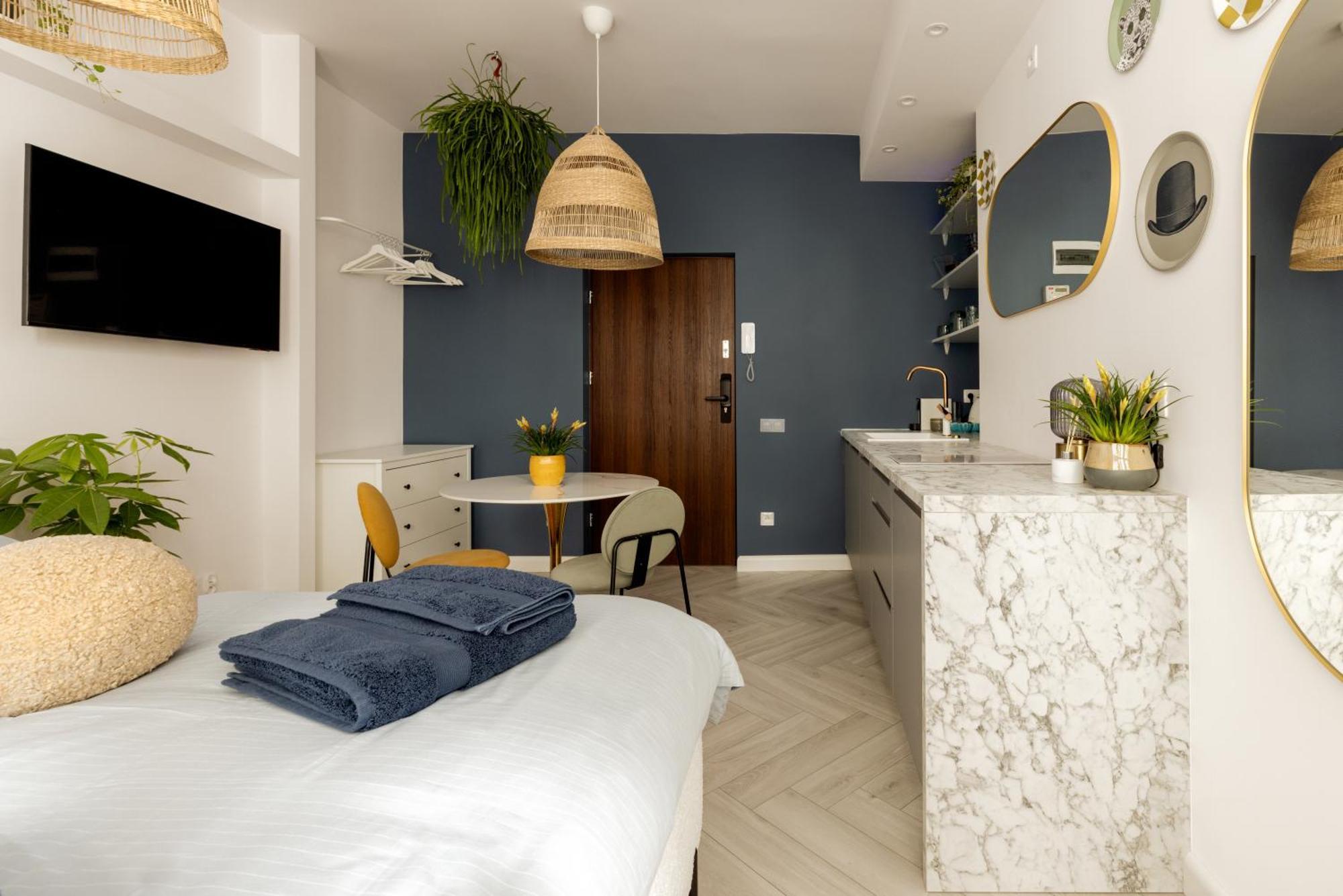 ורשה Cozy Studio Poznanska Downtown Quiet מראה חיצוני תמונה