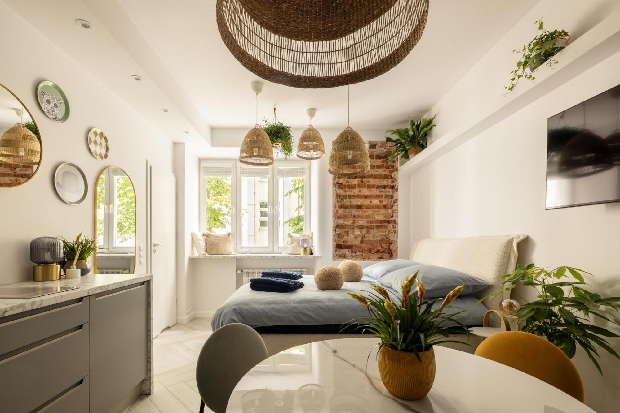 ורשה Cozy Studio Poznanska Downtown Quiet מראה חיצוני תמונה